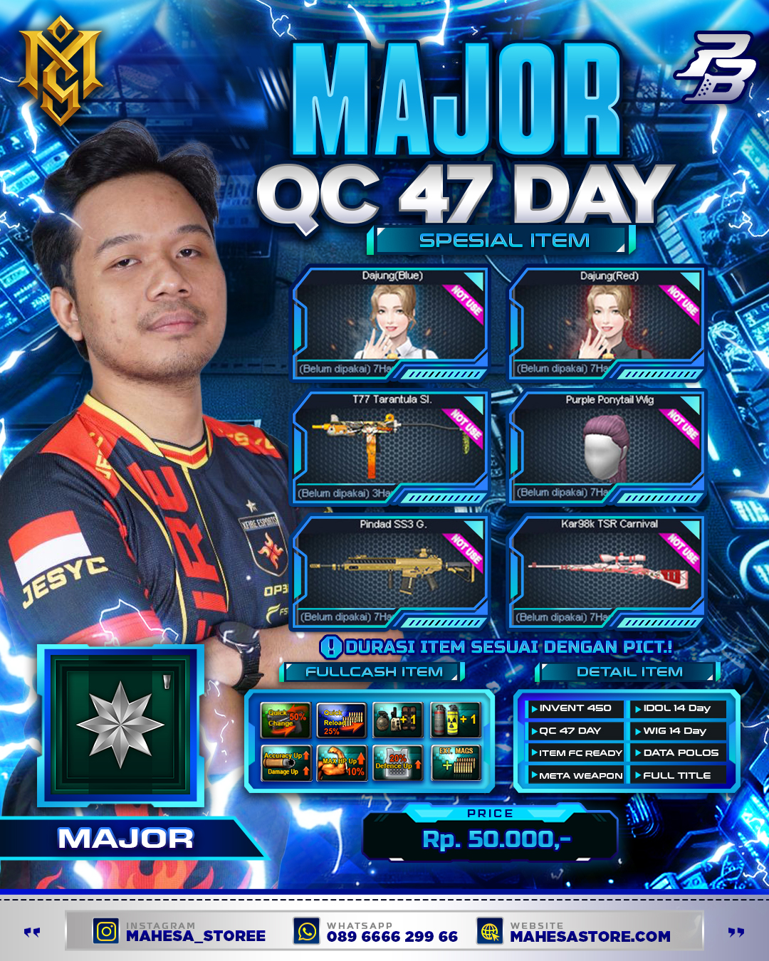 MAJOR QC 47D