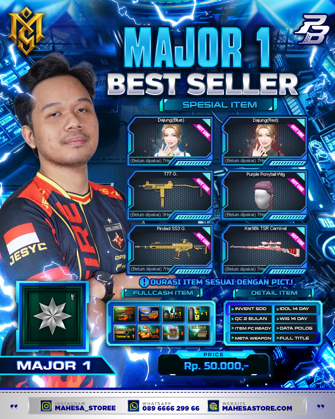 MAJOR BEST SELLER