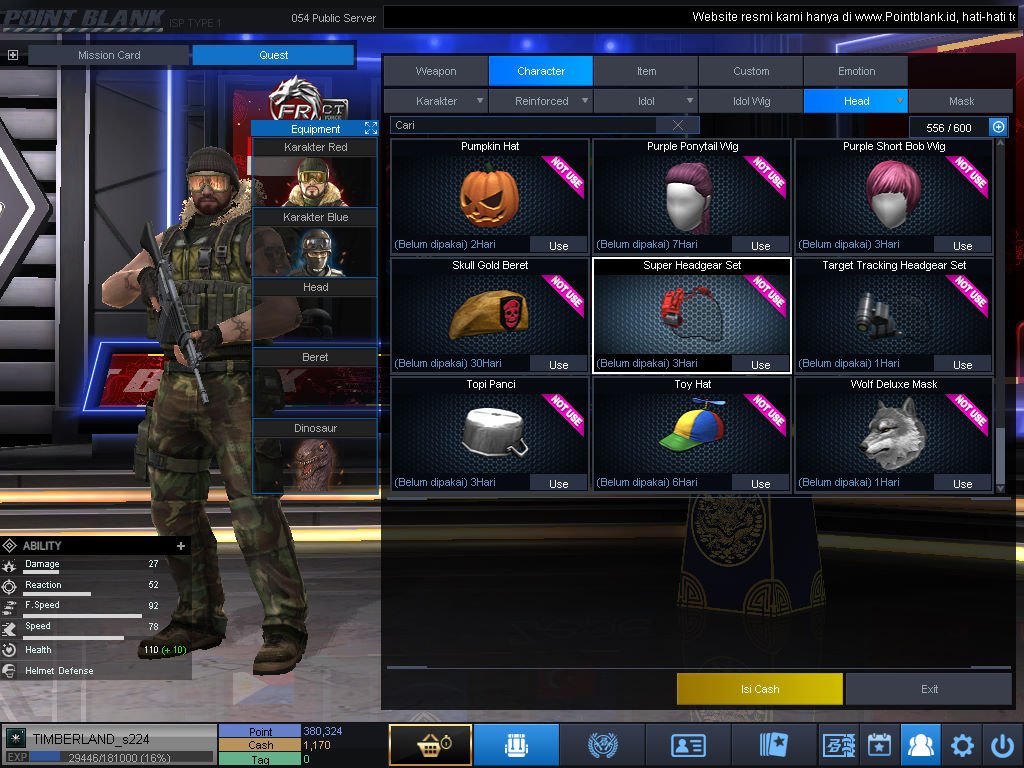 M1 SKULL GOLD BERET 30 HARI