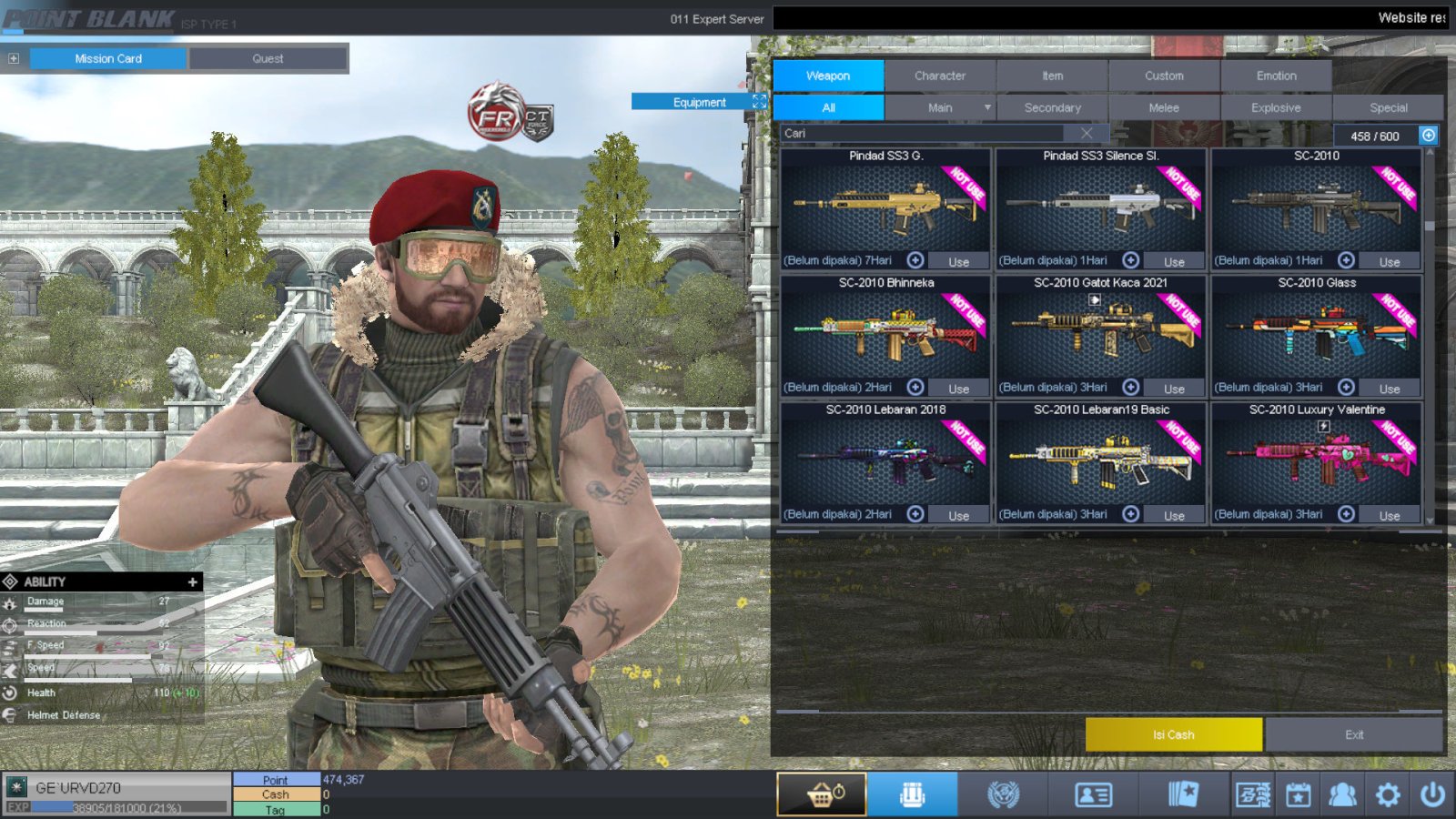 Spesifikasi MAJOR QC 47D