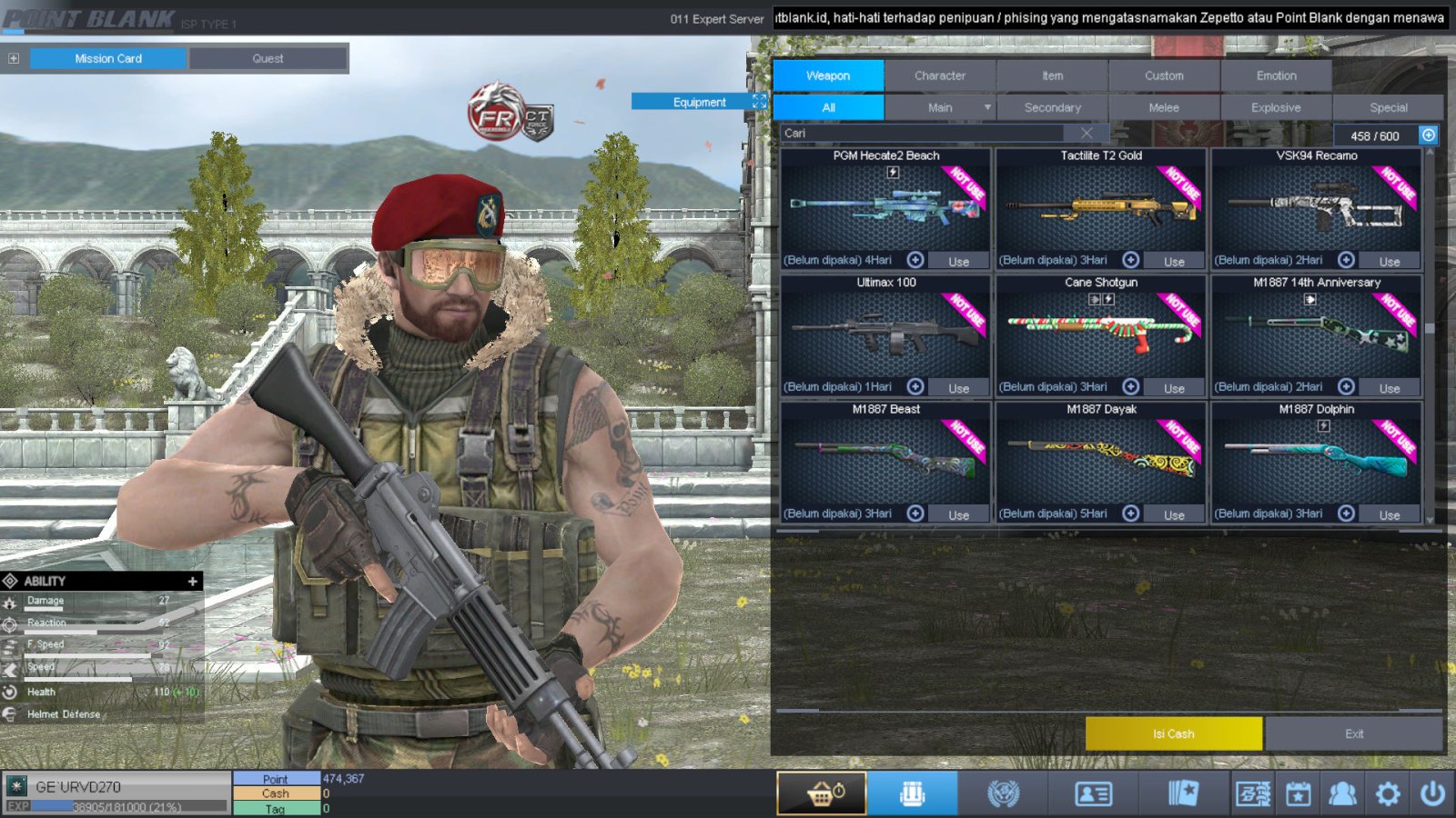 Spesifikasi MAJOR QC 47D