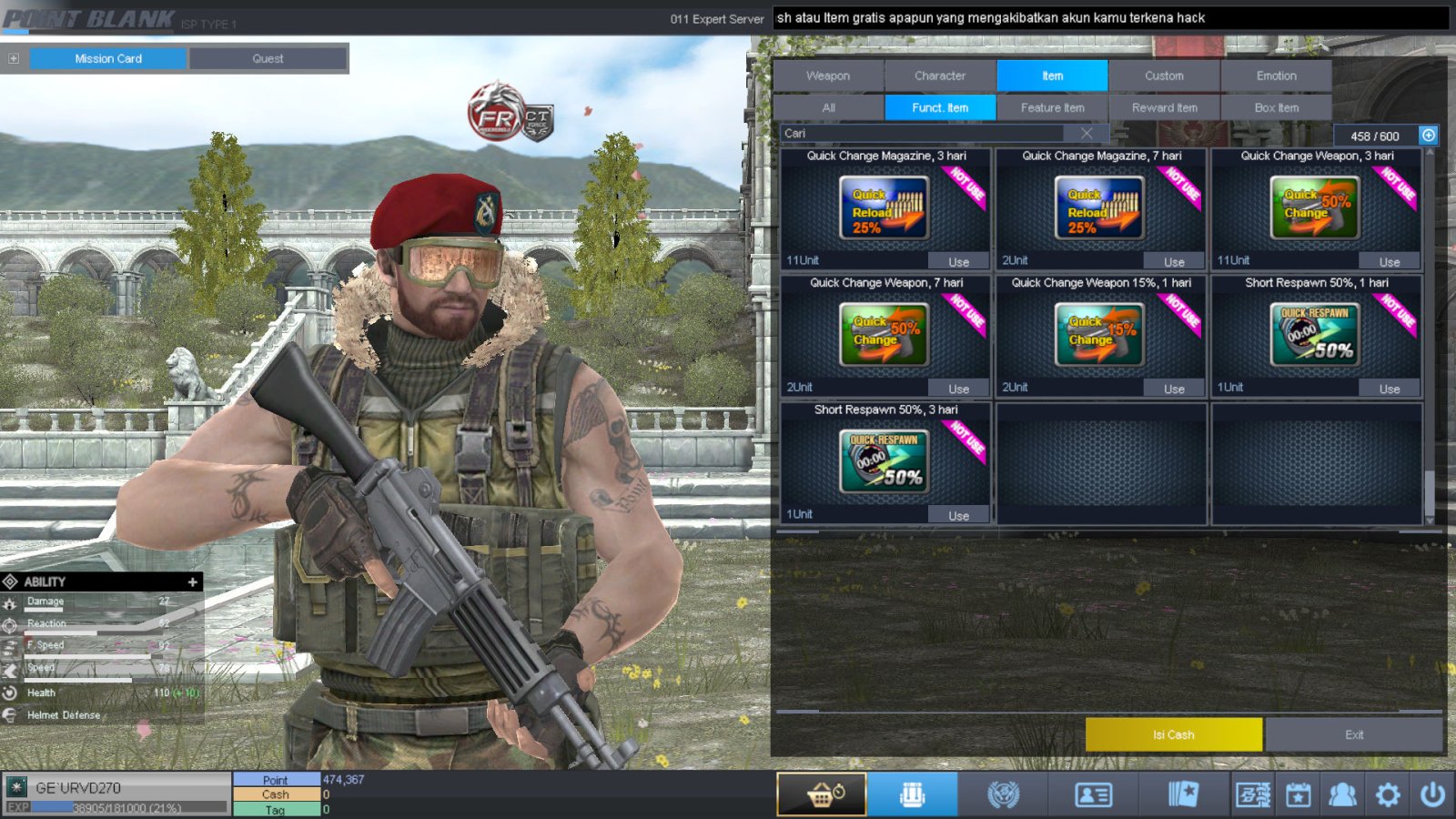 Spesifikasi MAJOR QC 47D