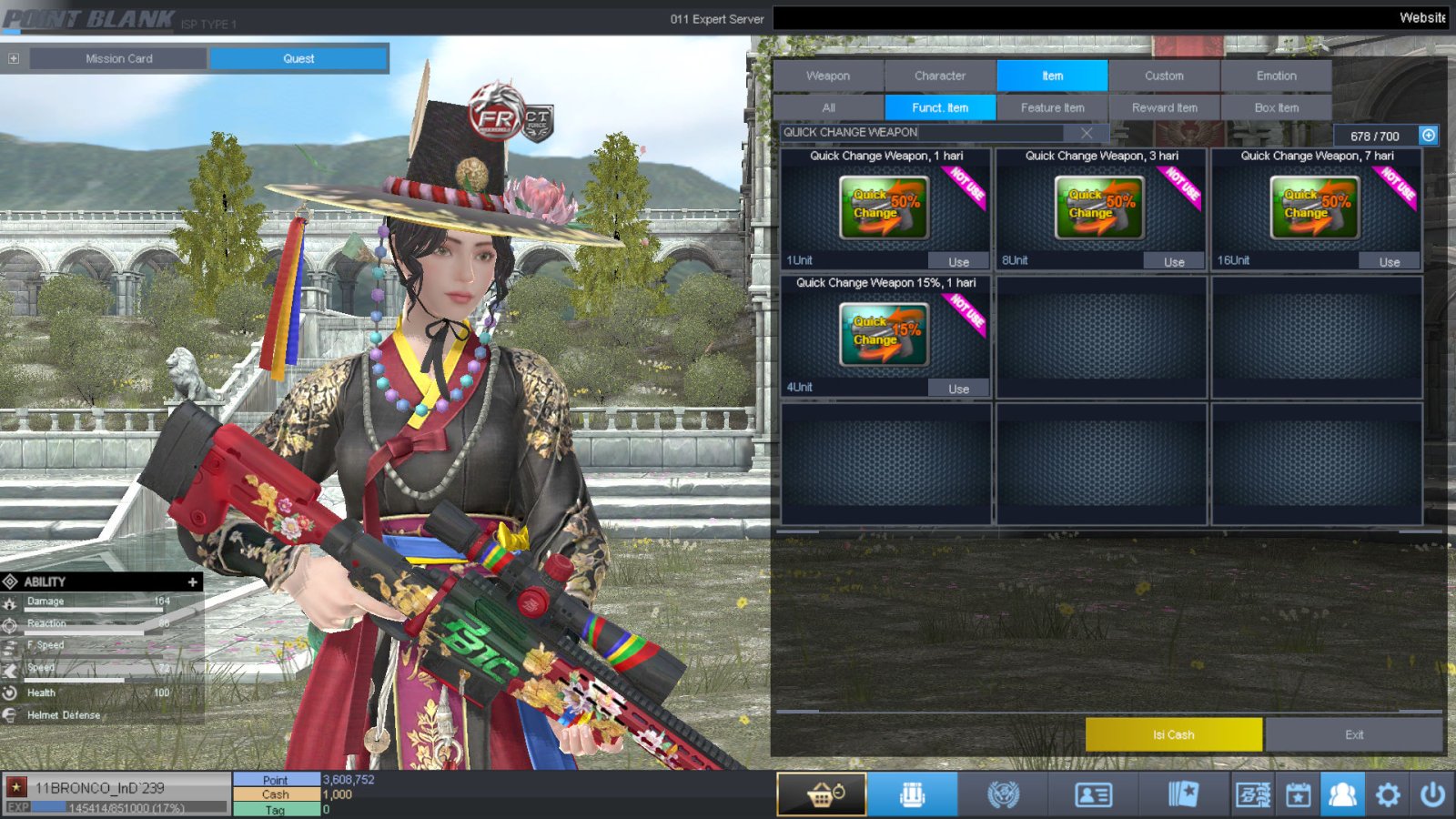 Spesifikasi BINTANG 1 IDOL SHAMAN PERMANEN