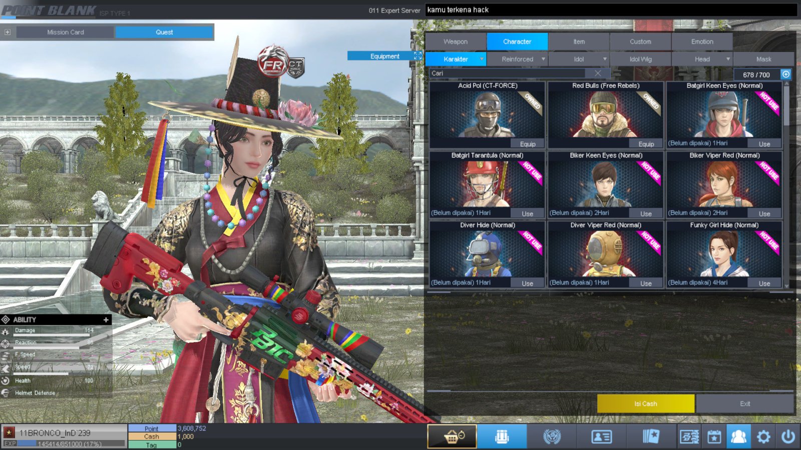 Spesifikasi BINTANG 1 IDOL SHAMAN PERMANEN