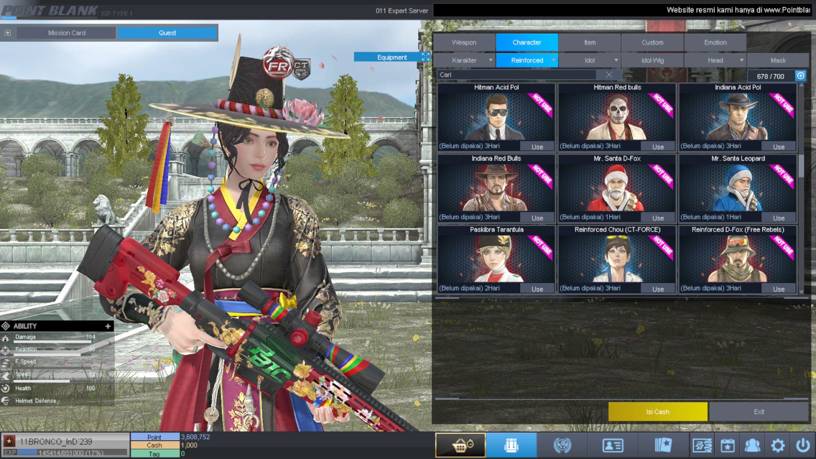 Spesifikasi BINTANG 1 IDOL SHAMAN PERMANEN