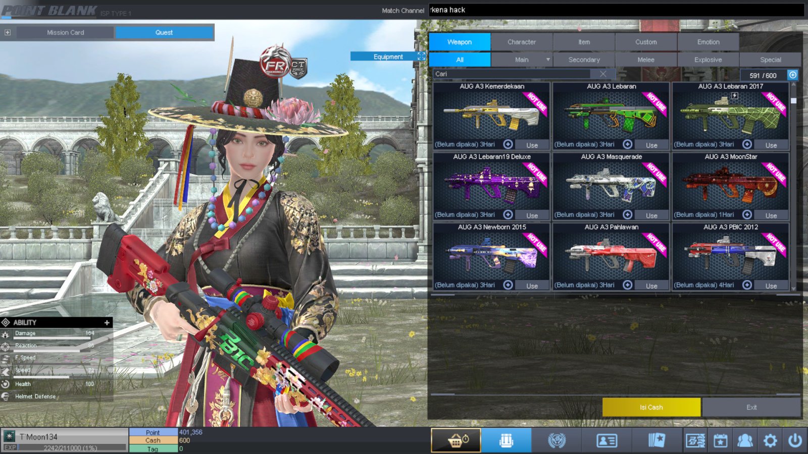 Spesifikasi MAJOR IDOL SHAMAN PERMANEN
