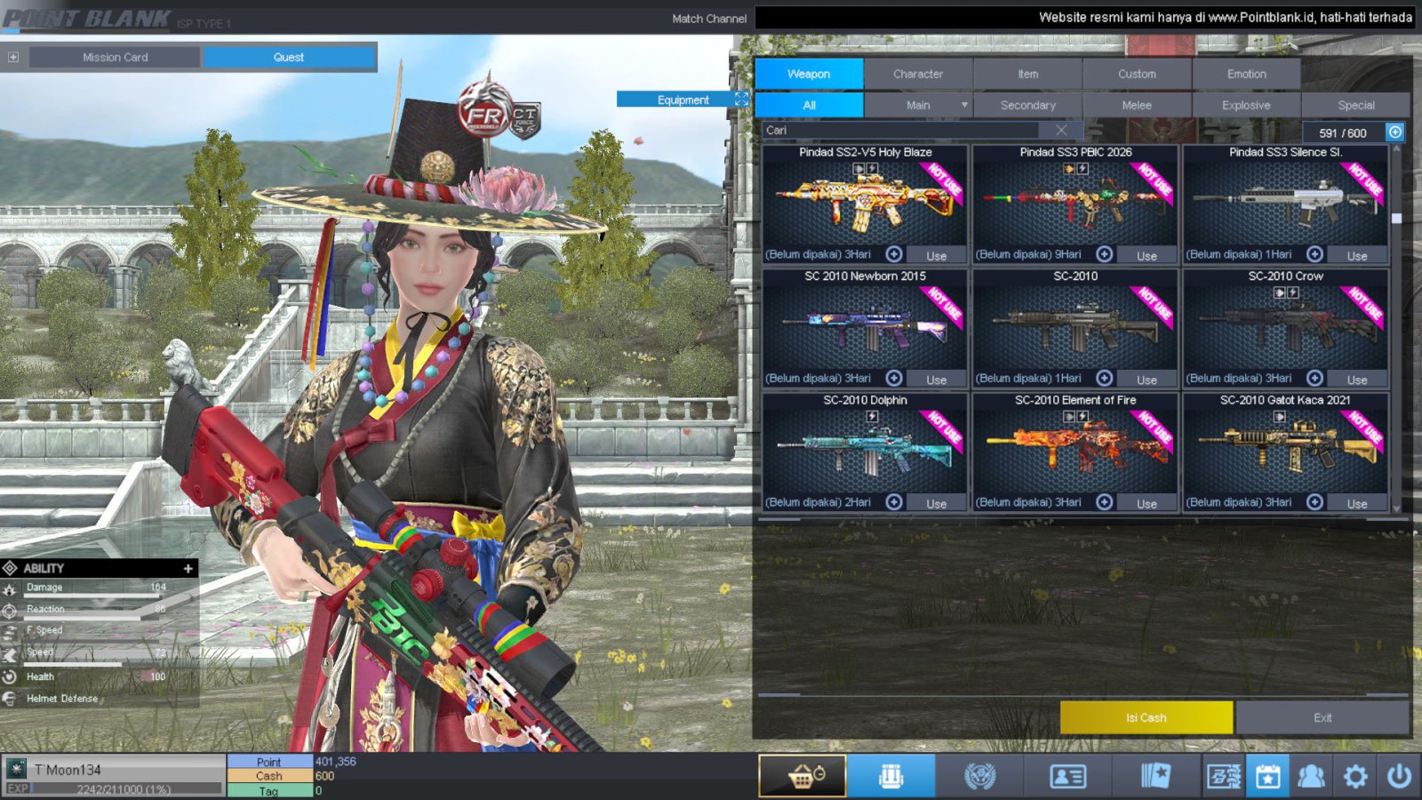 Spesifikasi MAJOR IDOL SHAMAN PERMANEN