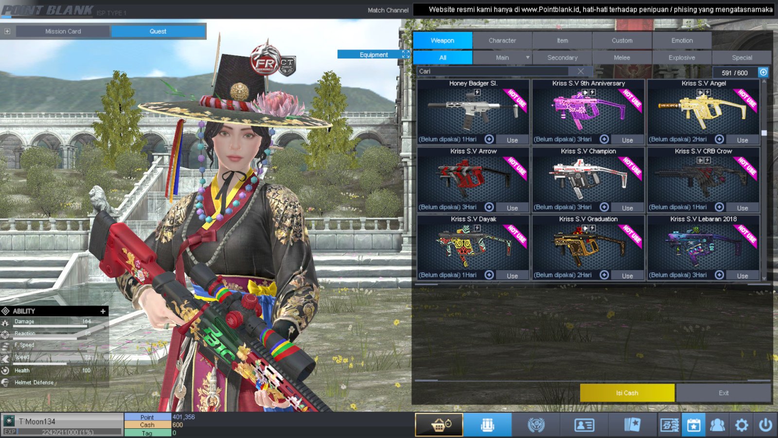 Spesifikasi MAJOR IDOL SHAMAN PERMANEN