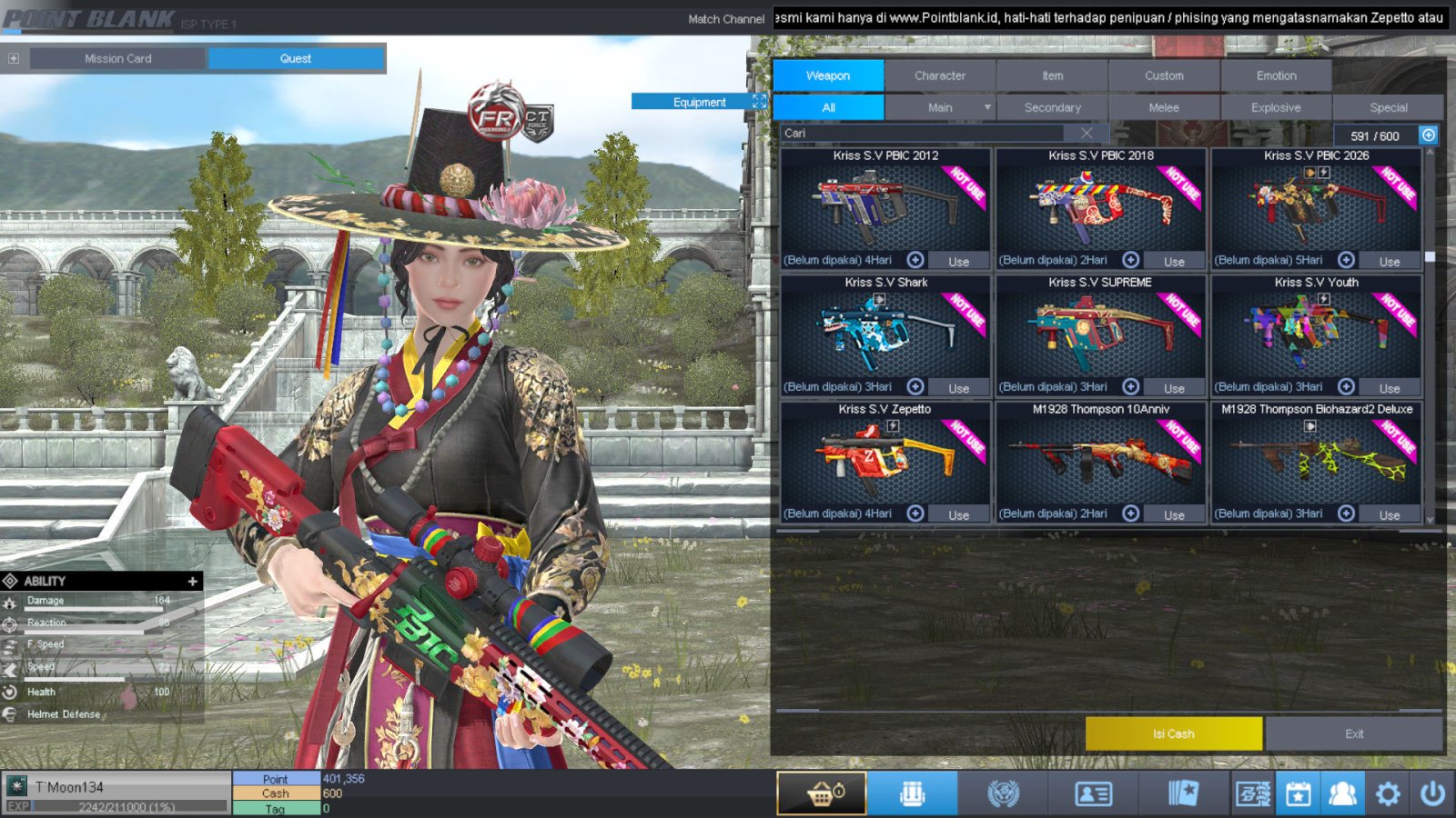 Spesifikasi MAJOR IDOL SHAMAN PERMANEN