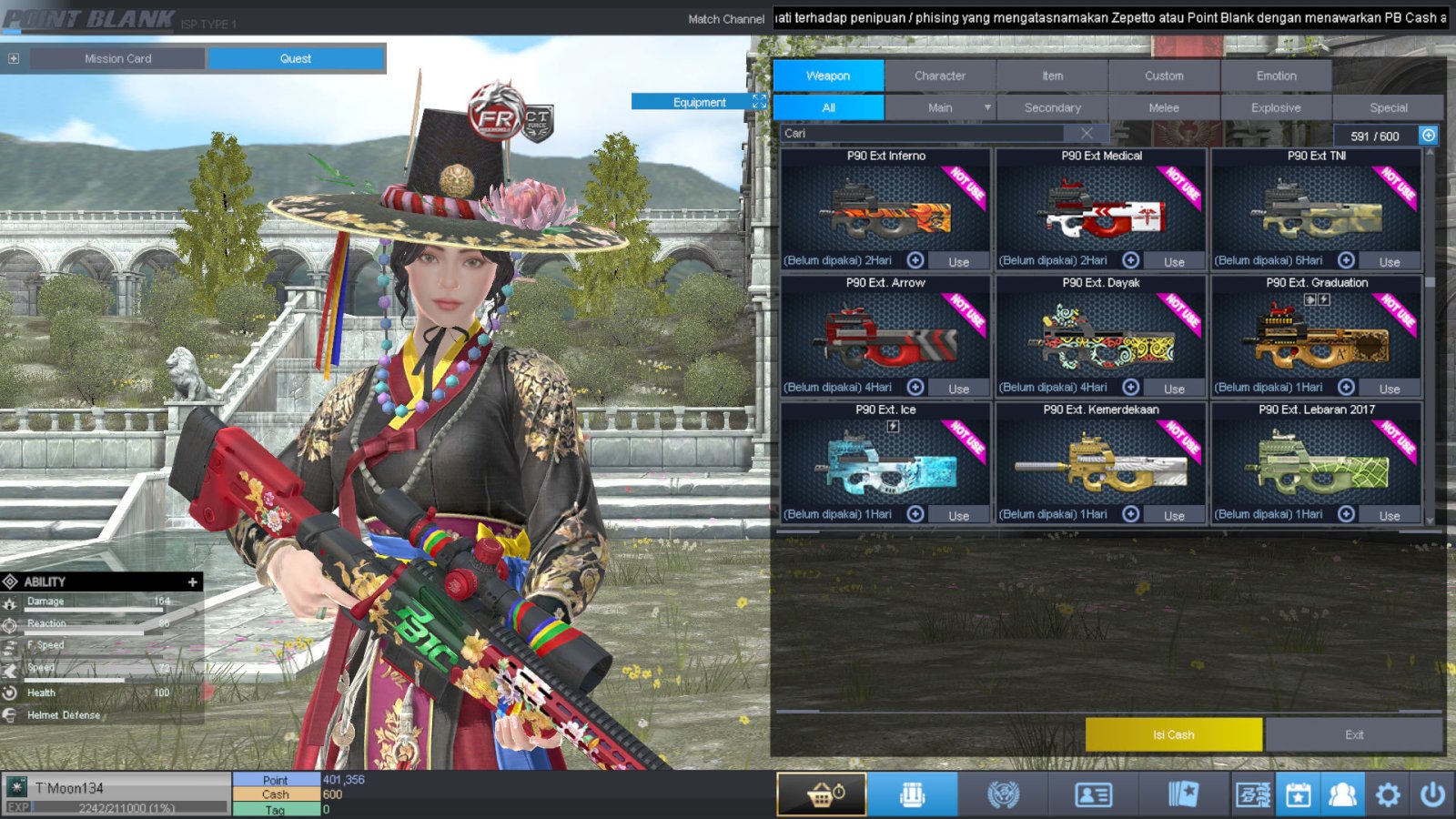 Spesifikasi MAJOR IDOL SHAMAN PERMANEN