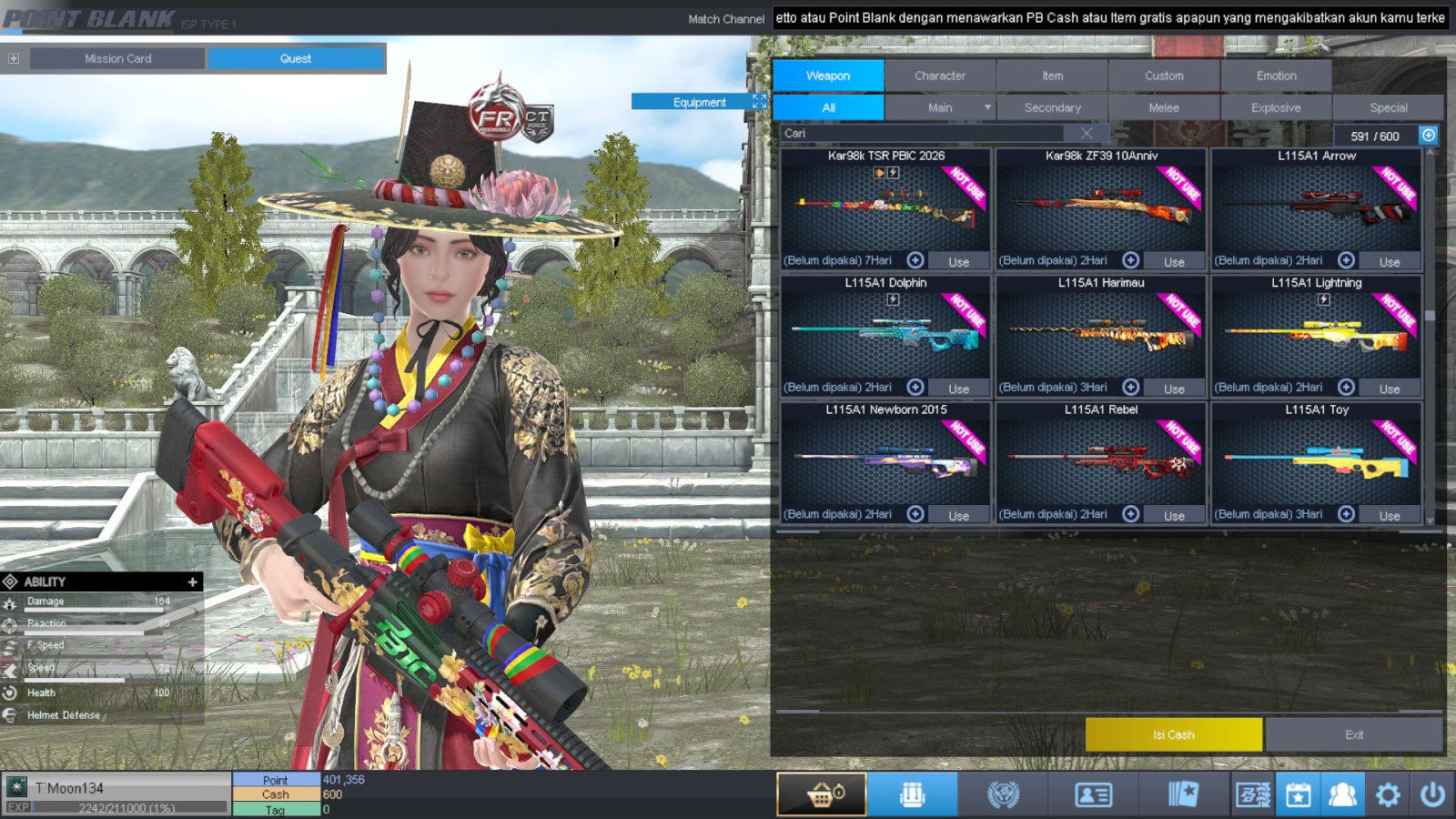 Spesifikasi MAJOR IDOL SHAMAN PERMANEN