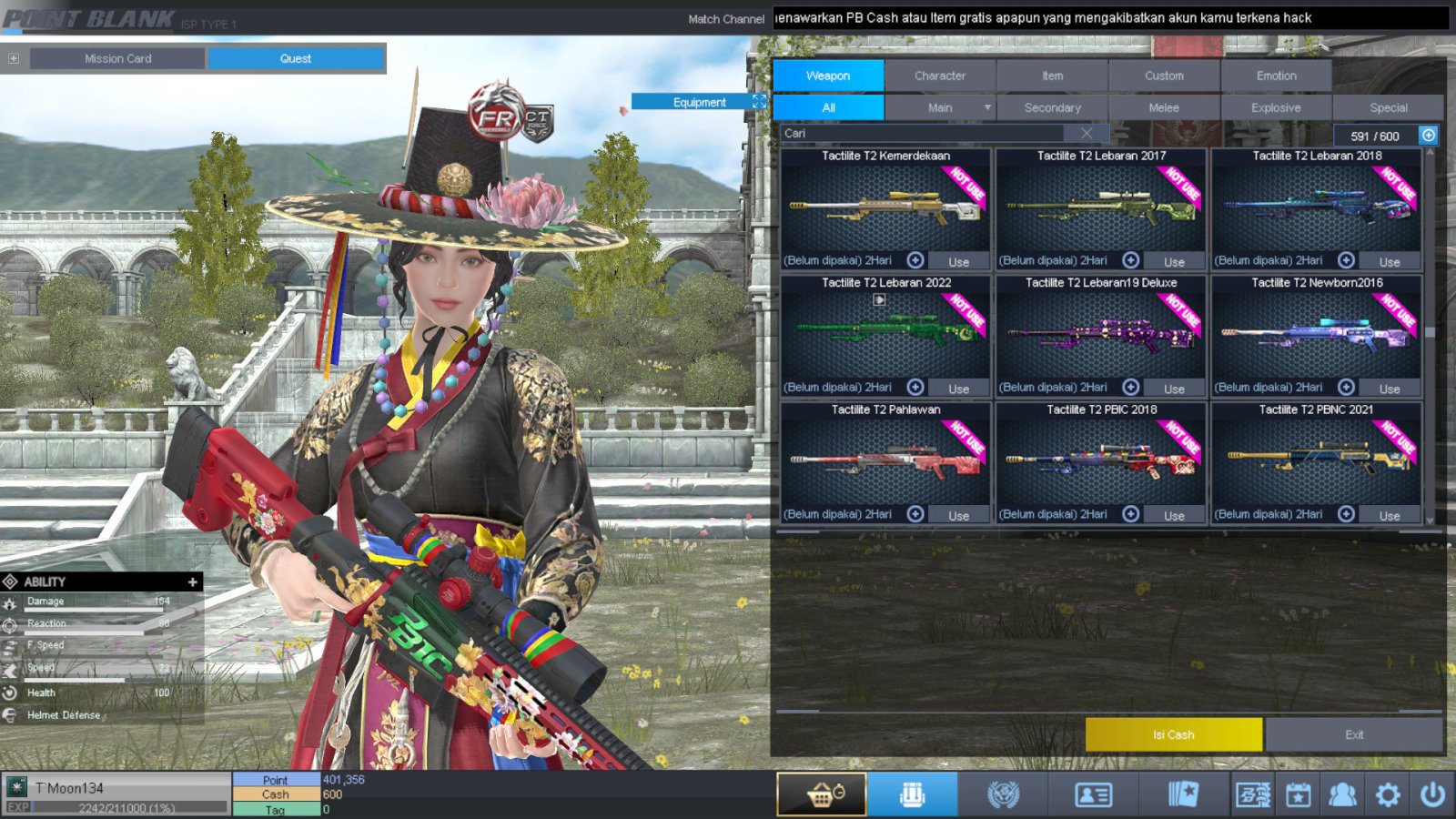 Spesifikasi MAJOR IDOL SHAMAN PERMANEN