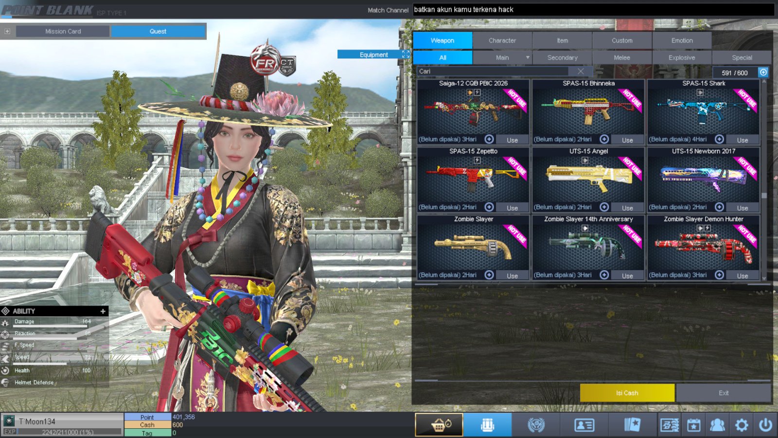 Spesifikasi MAJOR IDOL SHAMAN PERMANEN