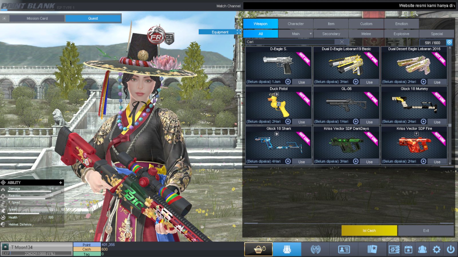 Spesifikasi MAJOR IDOL SHAMAN PERMANEN