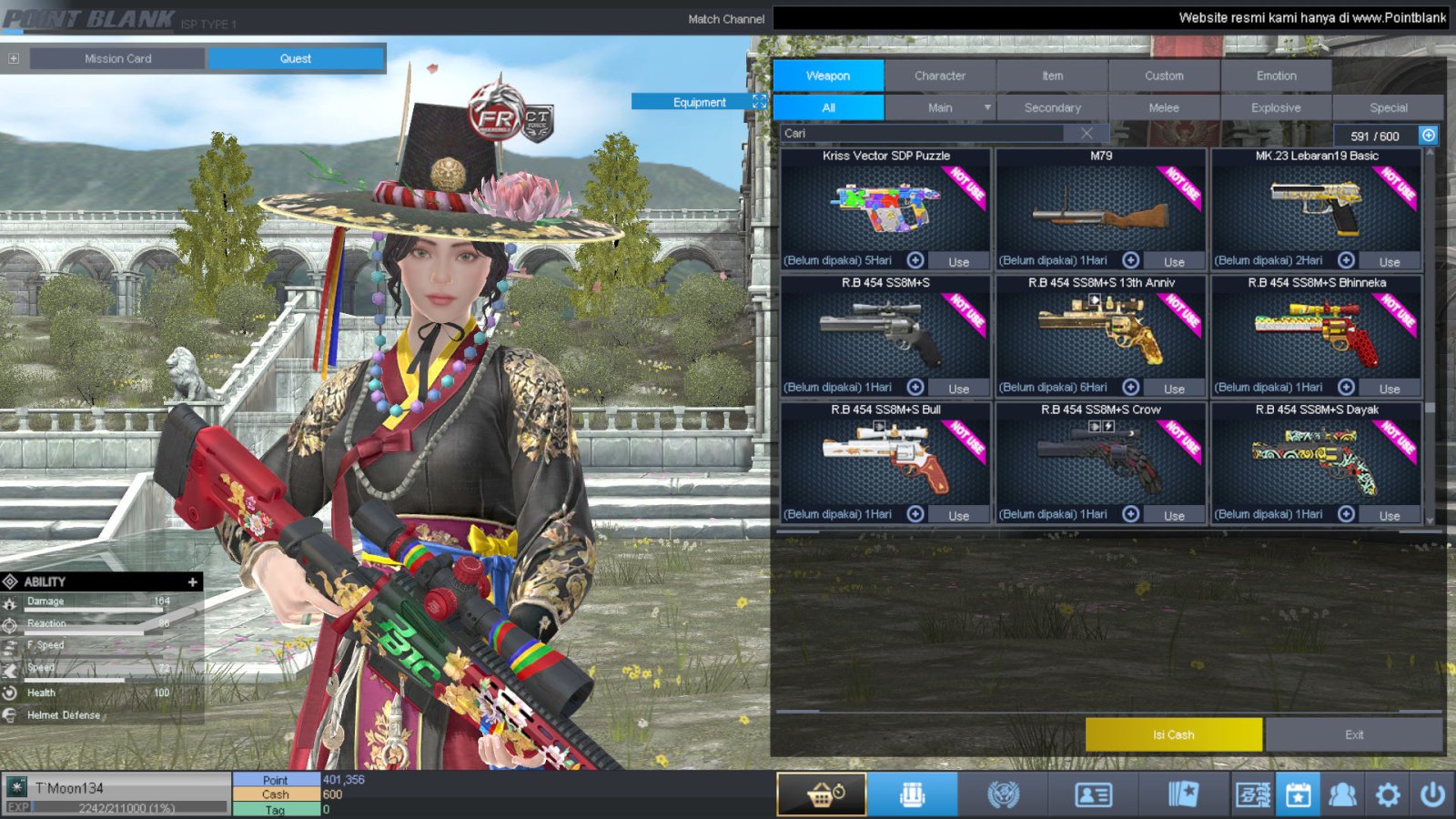 Spesifikasi MAJOR IDOL SHAMAN PERMANEN