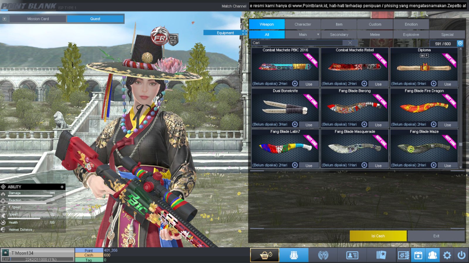 Spesifikasi MAJOR IDOL SHAMAN PERMANEN