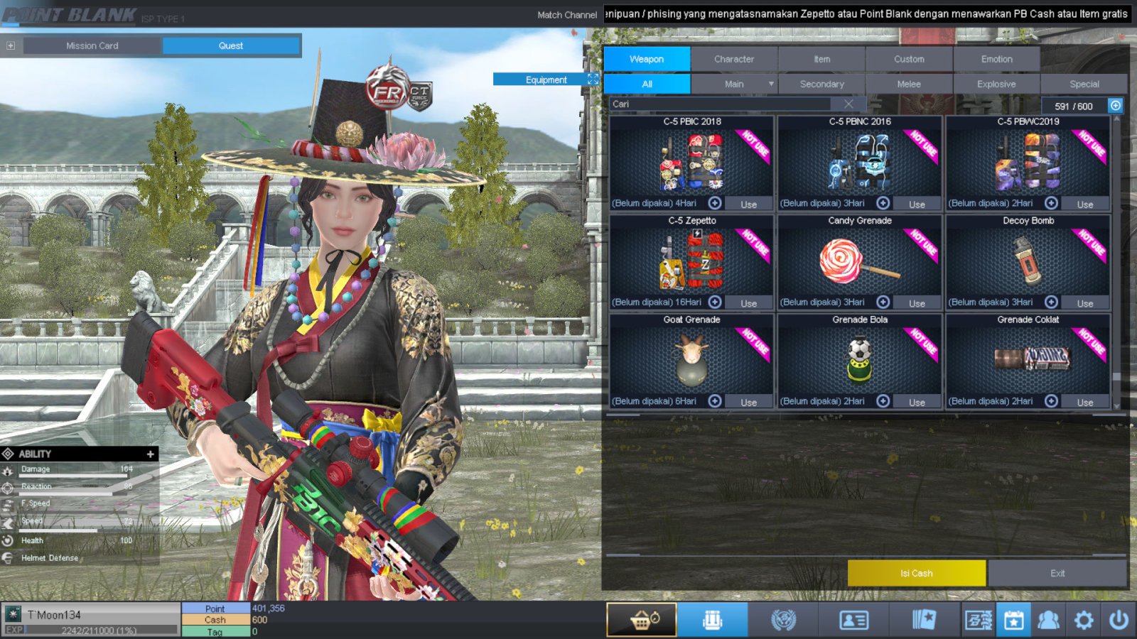 Spesifikasi MAJOR IDOL SHAMAN PERMANEN
