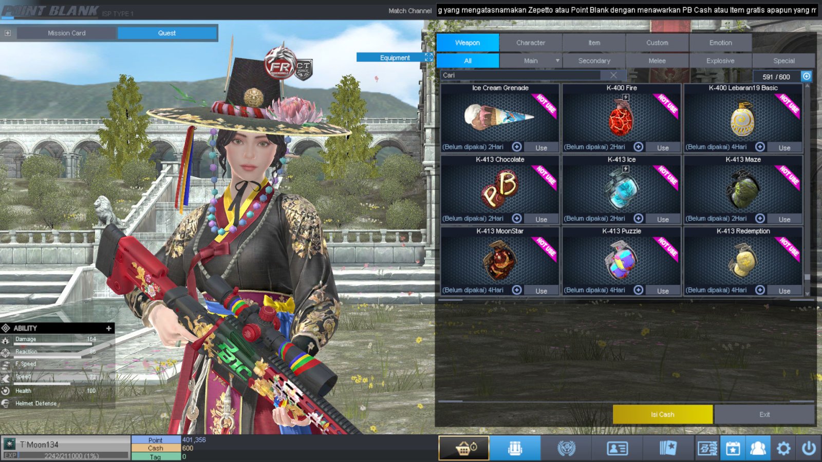 Spesifikasi MAJOR IDOL SHAMAN PERMANEN