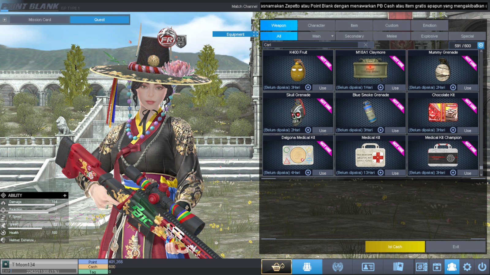 Spesifikasi MAJOR IDOL SHAMAN PERMANEN