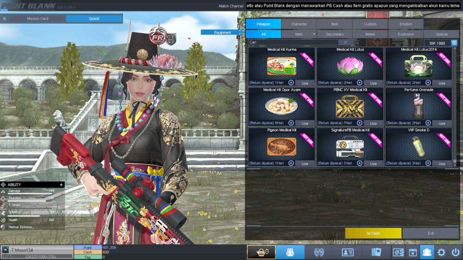 Spesifikasi MAJOR IDOL SHAMAN PERMANEN