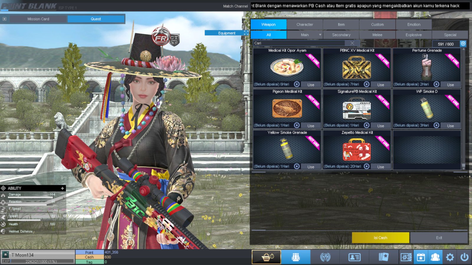Spesifikasi MAJOR IDOL SHAMAN PERMANEN