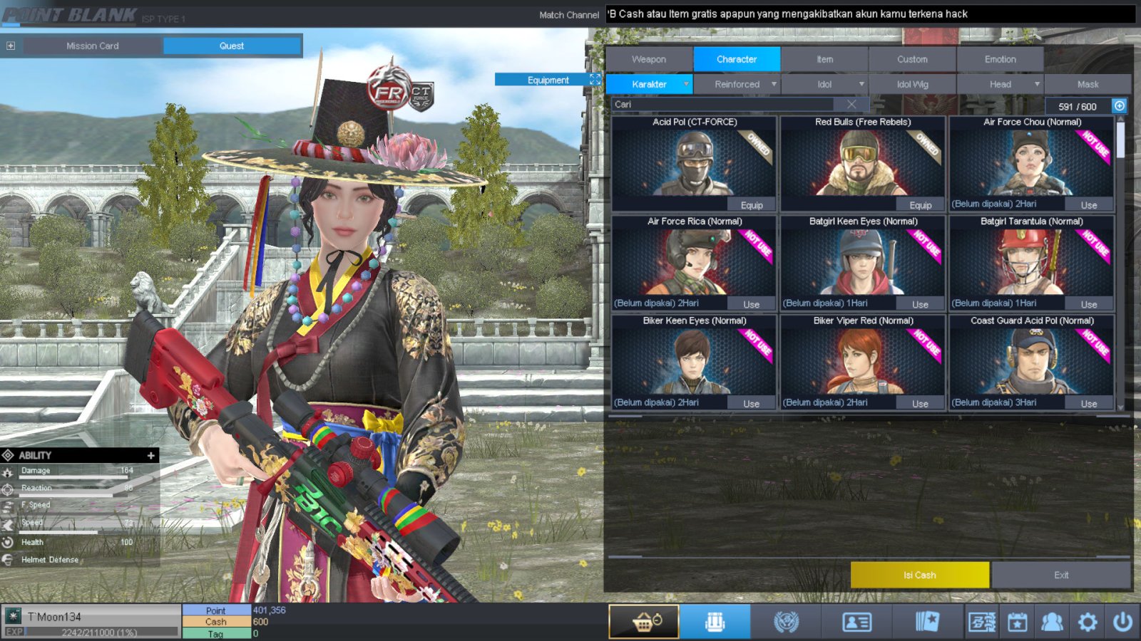 Spesifikasi MAJOR IDOL SHAMAN PERMANEN