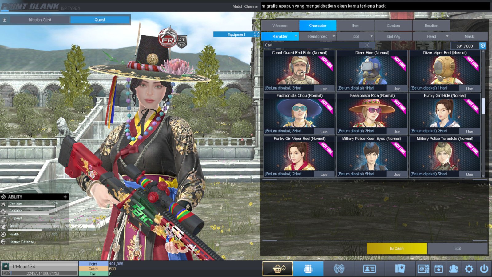 Spesifikasi MAJOR IDOL SHAMAN PERMANEN