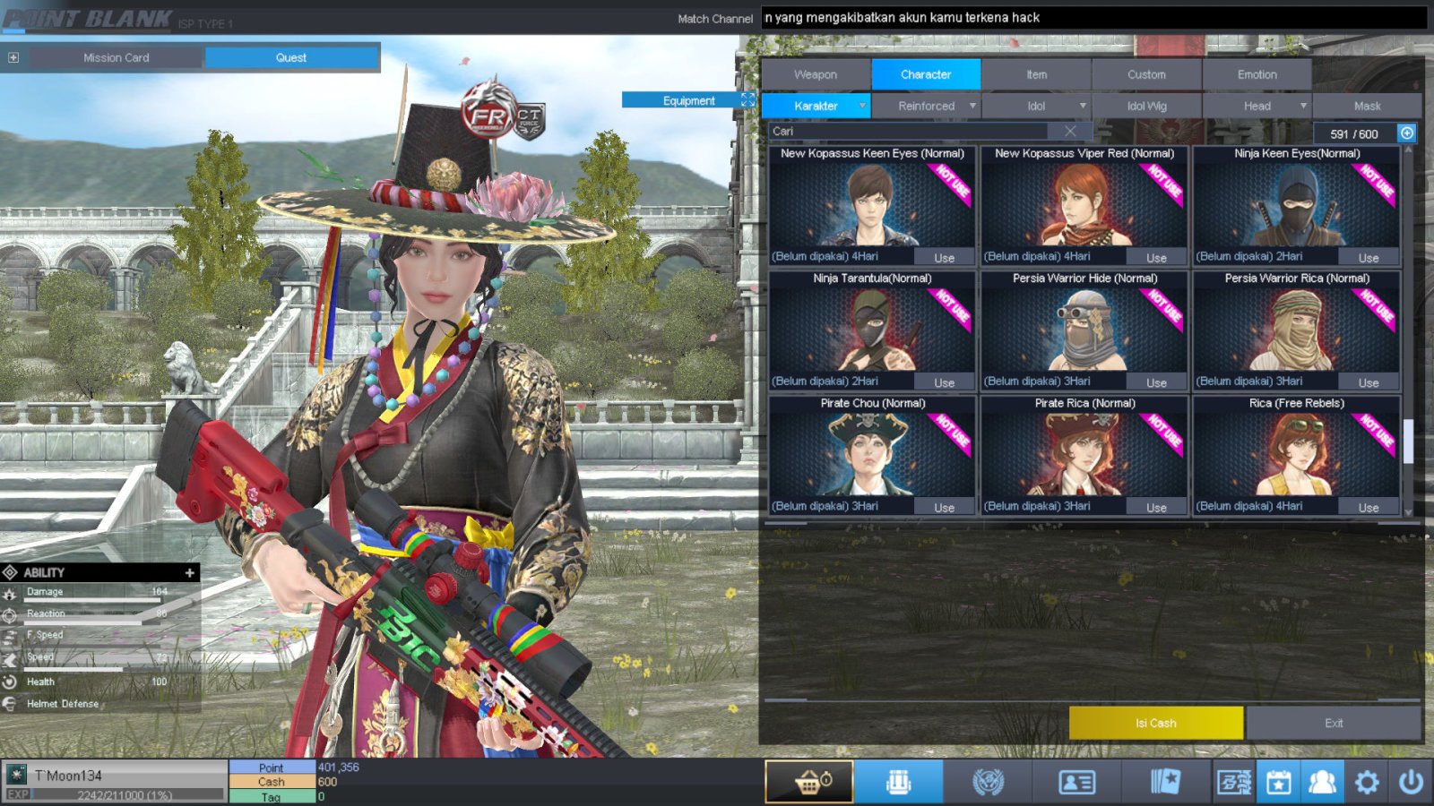 Spesifikasi MAJOR IDOL SHAMAN PERMANEN