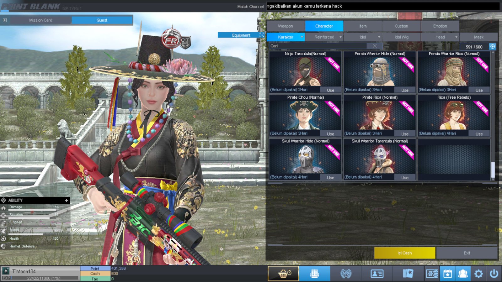 Spesifikasi MAJOR IDOL SHAMAN PERMANEN