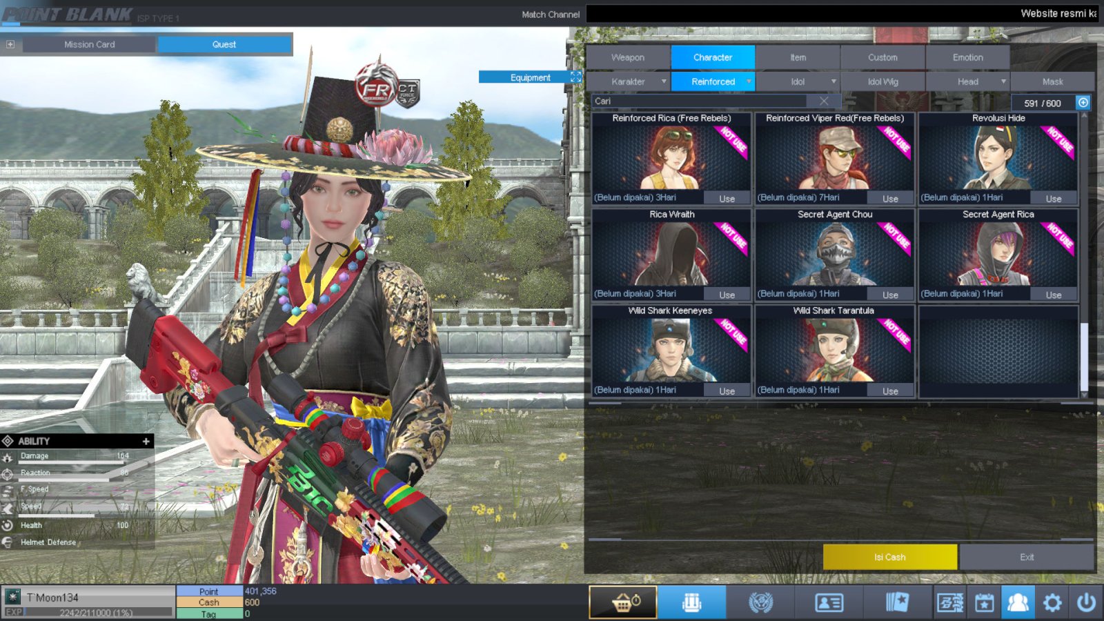 Spesifikasi MAJOR IDOL SHAMAN PERMANEN