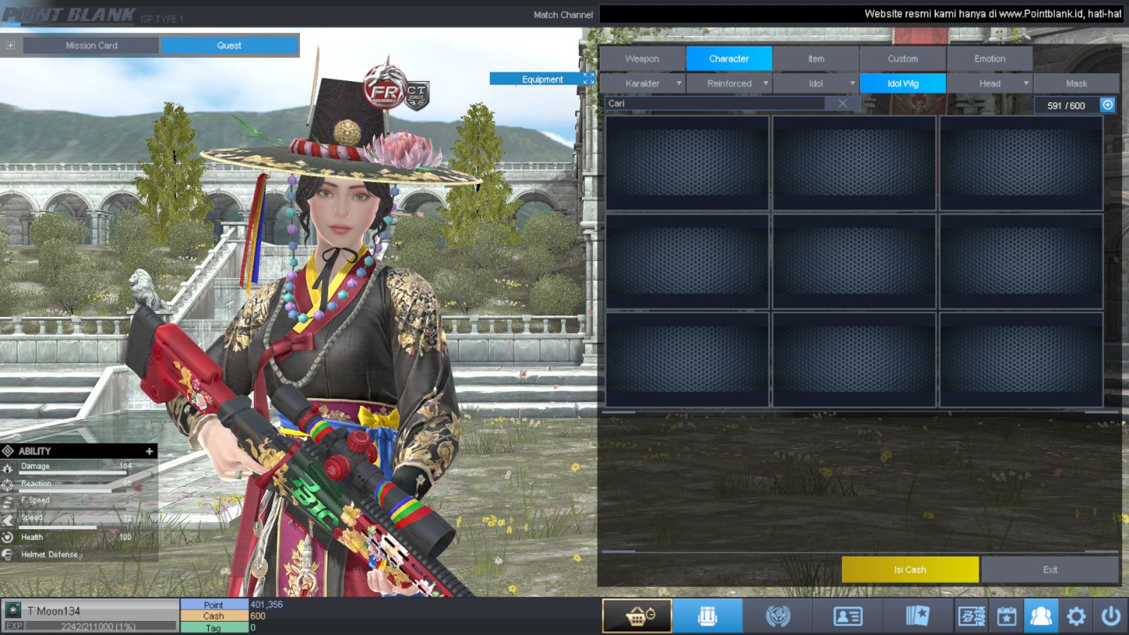 Spesifikasi MAJOR IDOL SHAMAN PERMANEN