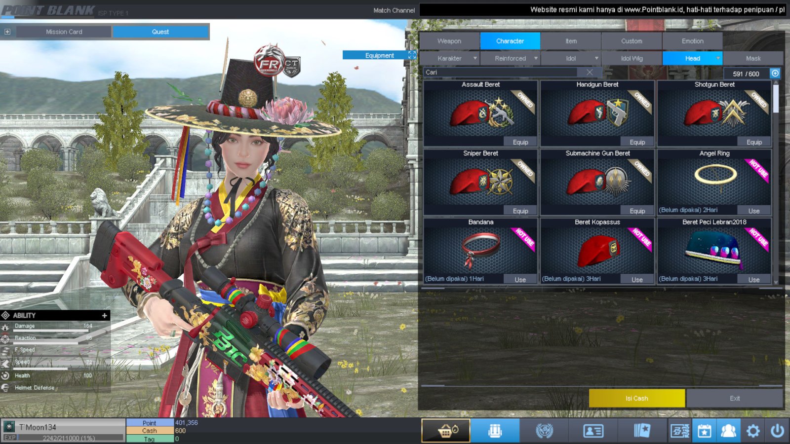 Spesifikasi MAJOR IDOL SHAMAN PERMANEN