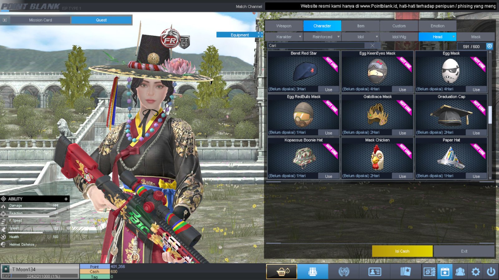 Spesifikasi MAJOR IDOL SHAMAN PERMANEN