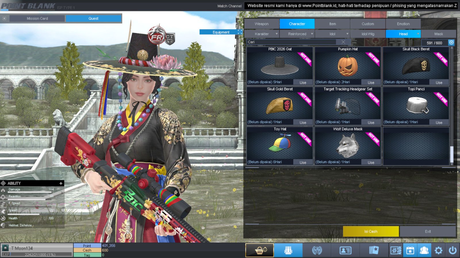 Spesifikasi MAJOR IDOL SHAMAN PERMANEN