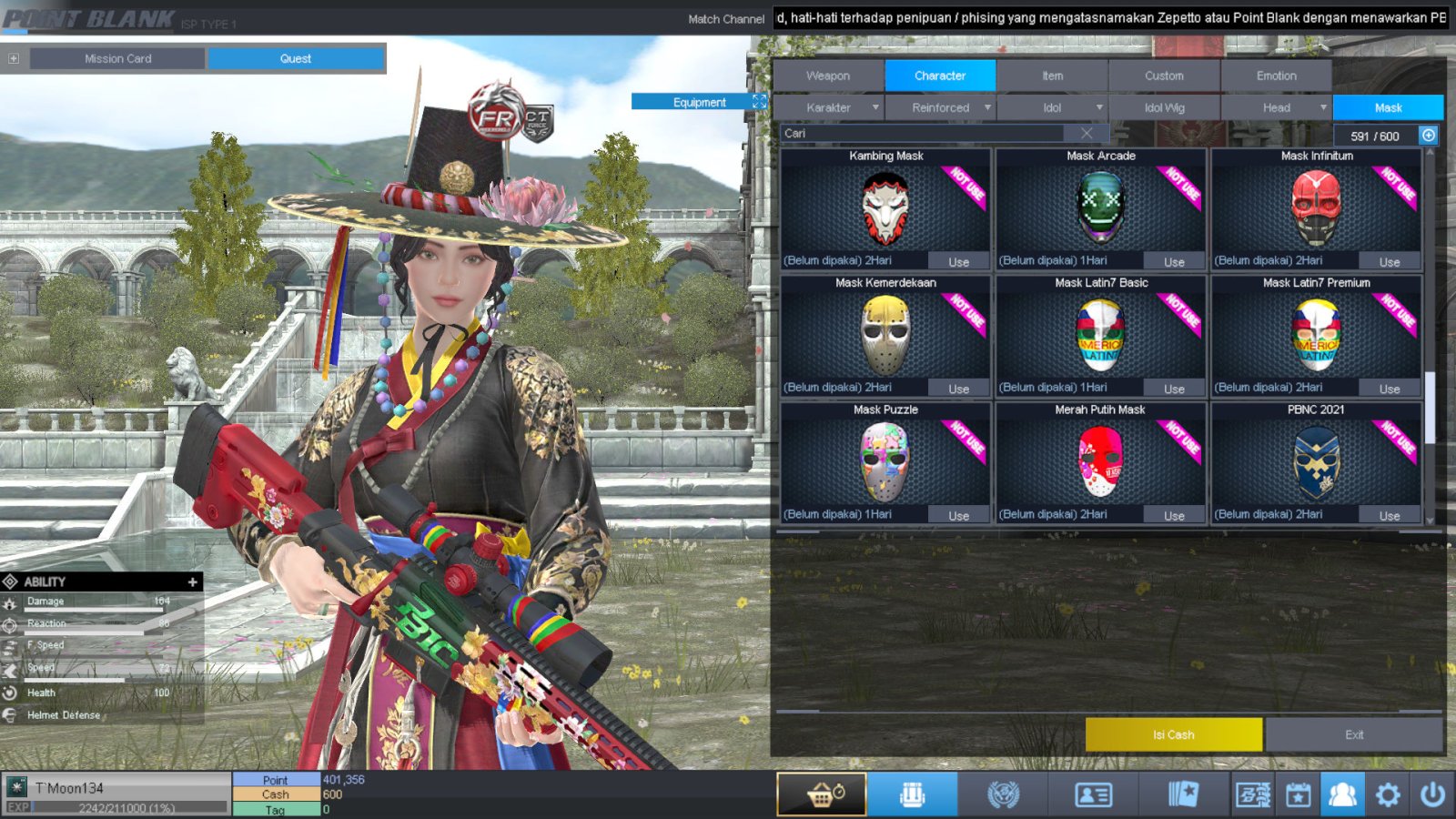 Spesifikasi MAJOR IDOL SHAMAN PERMANEN
