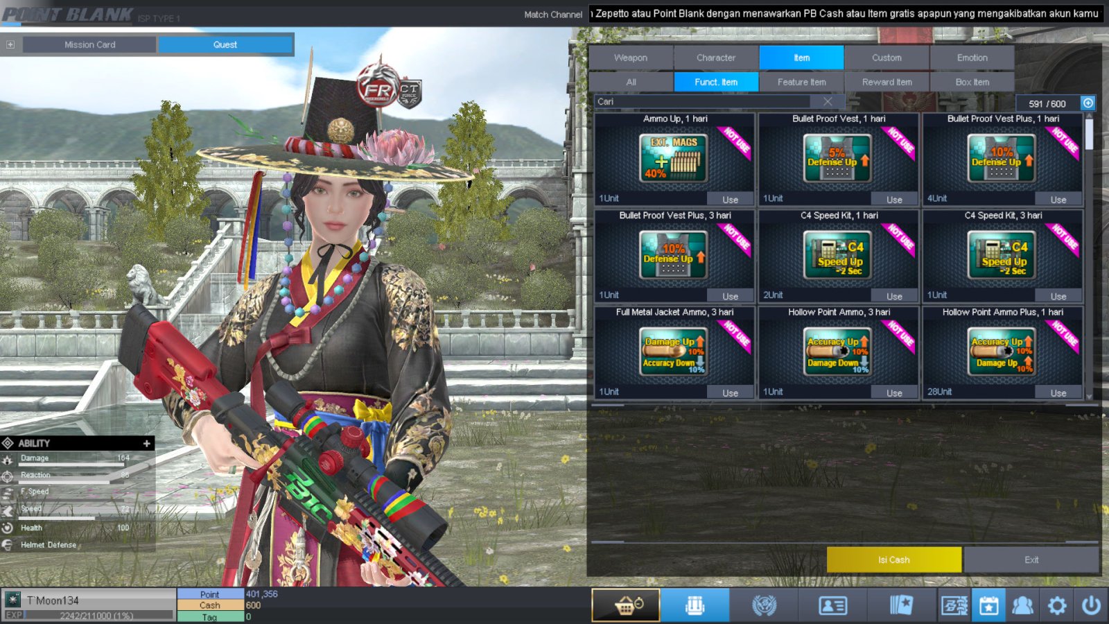 Spesifikasi MAJOR IDOL SHAMAN PERMANEN