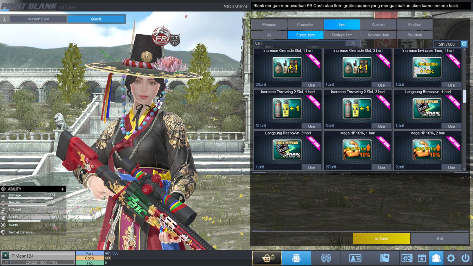 Spesifikasi MAJOR IDOL SHAMAN PERMANEN