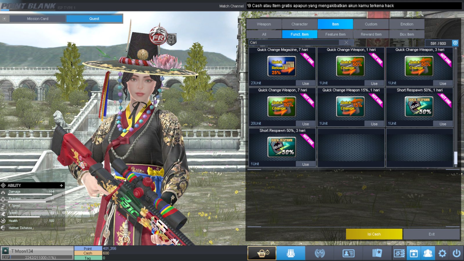 Spesifikasi MAJOR IDOL SHAMAN PERMANEN