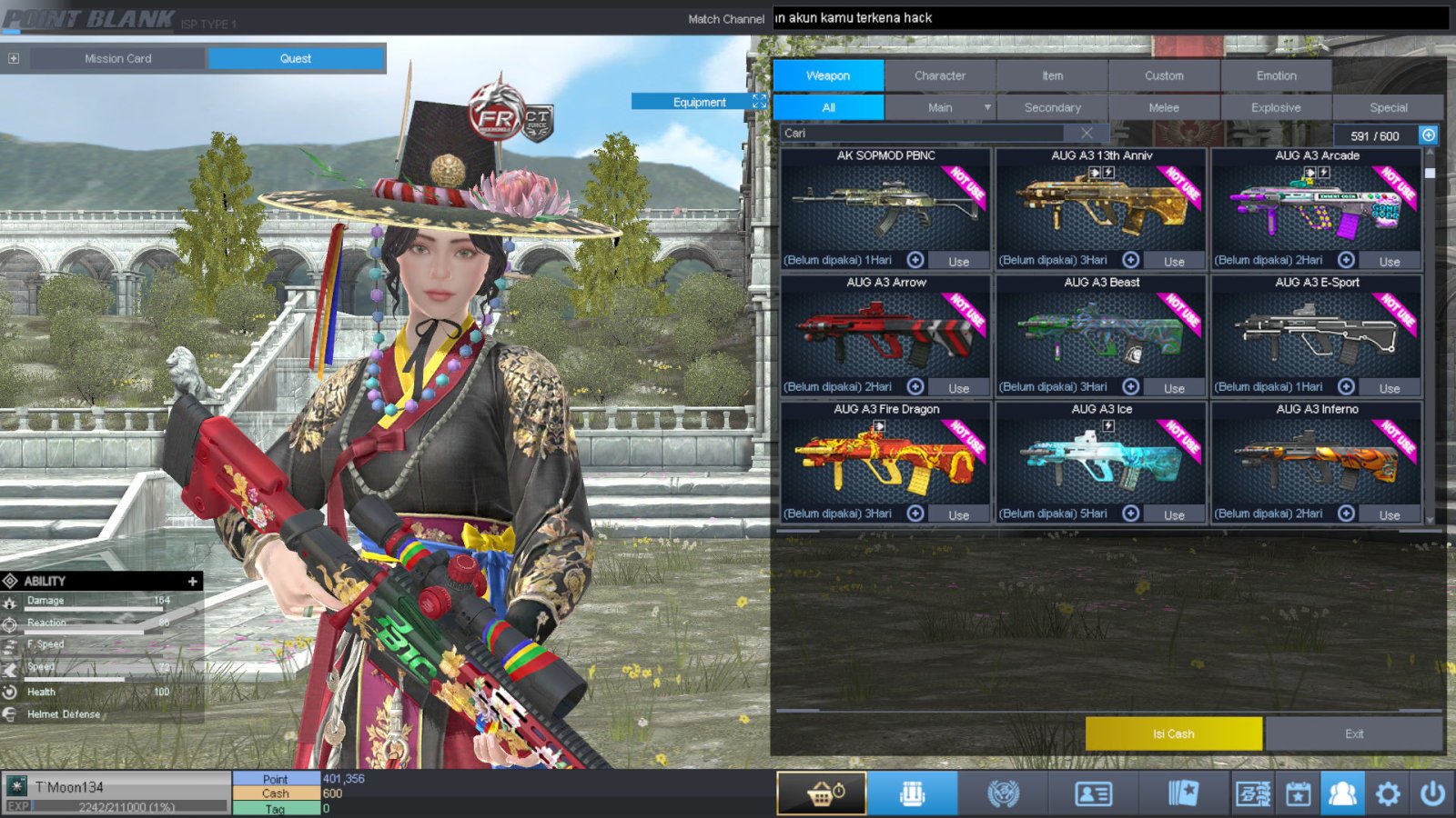 Spesifikasi MAJOR IDOL SHAMAN PERMANEN
