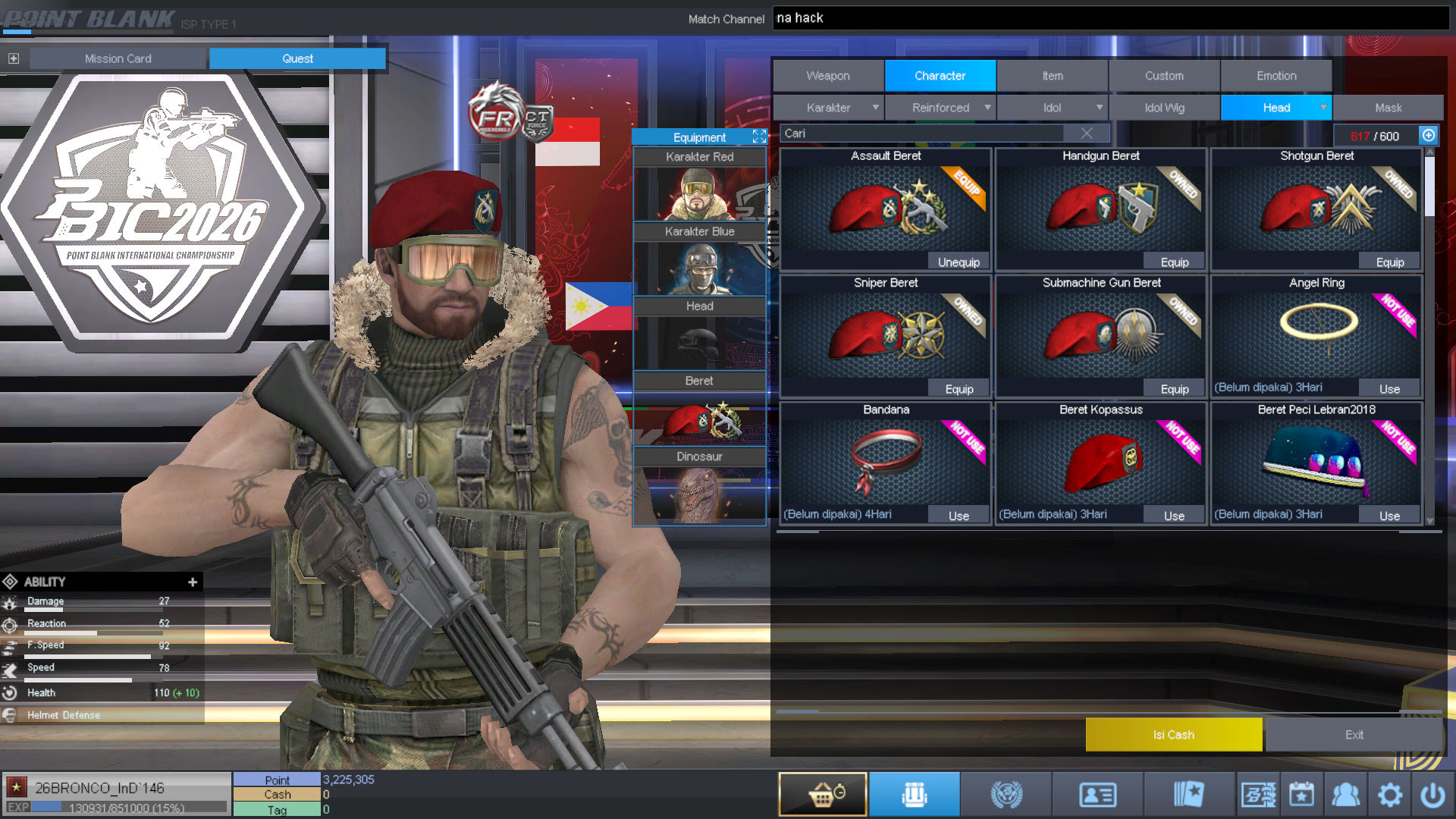 Spesifikasi BINTANG 1