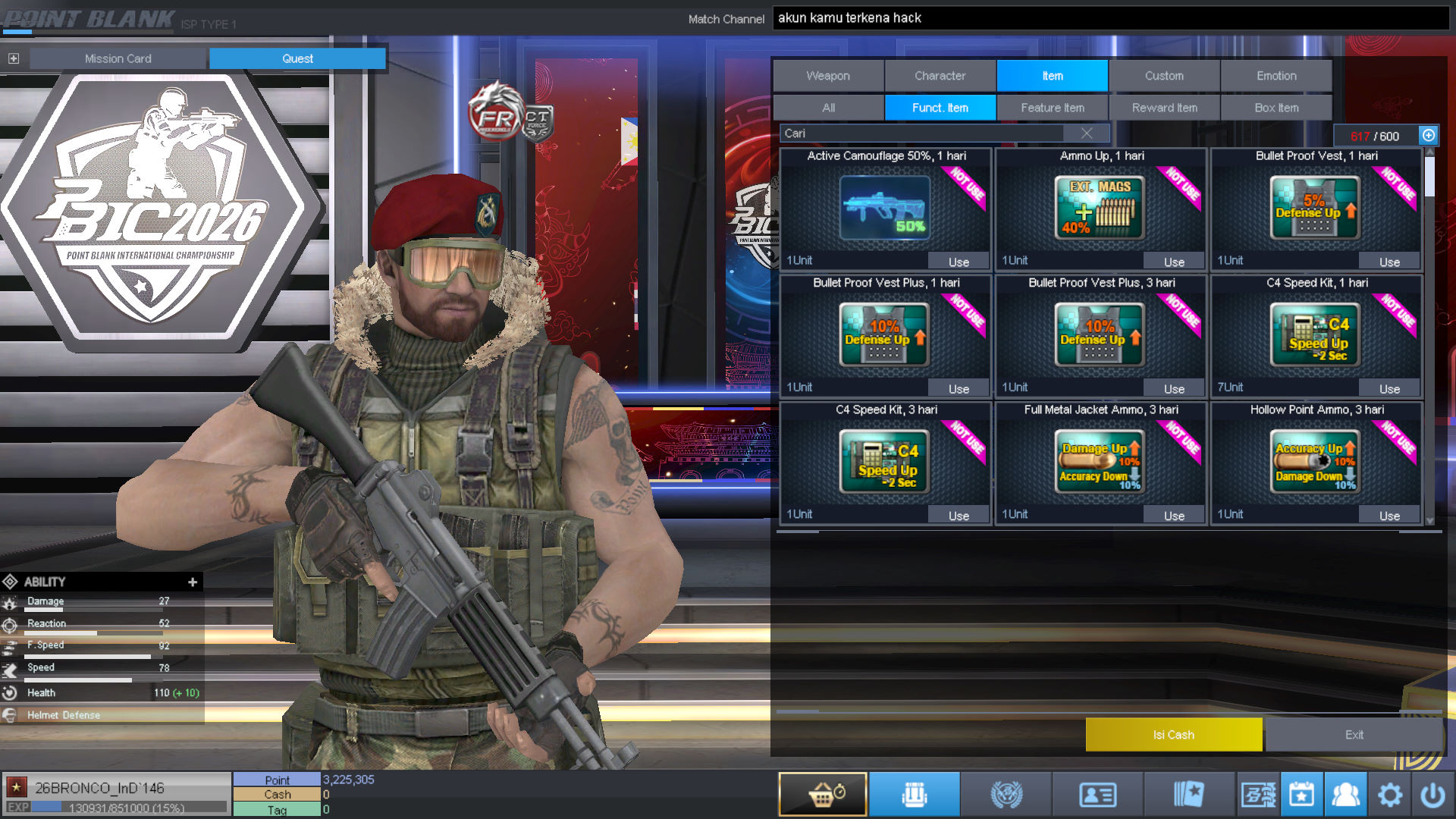 Spesifikasi BINTANG 1