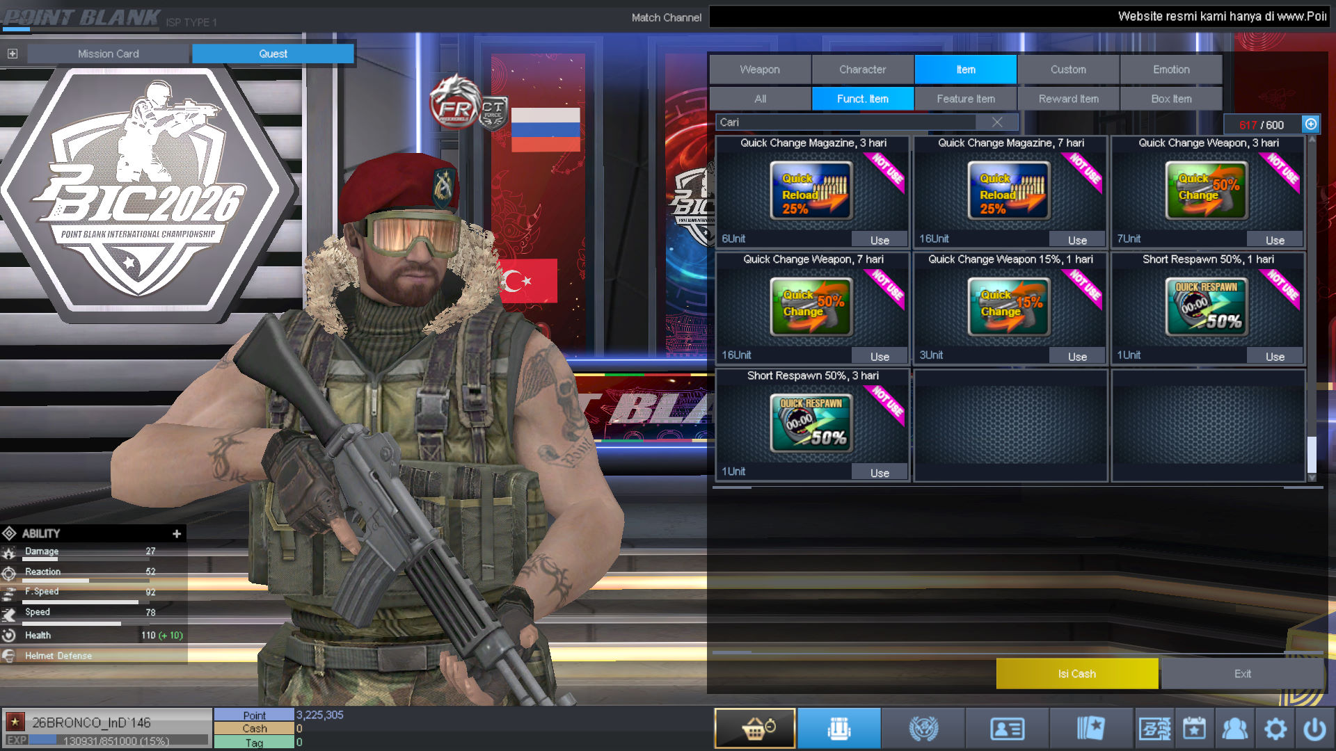 Spesifikasi BINTANG 1