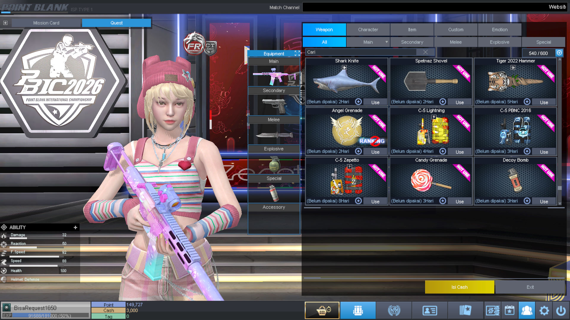 Spesifikasi MAJOR IDOL PERMANEN