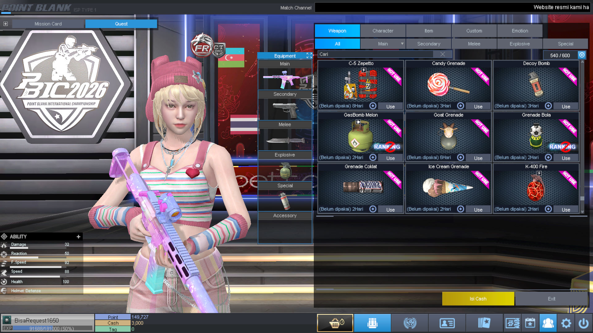 Spesifikasi MAJOR IDOL PERMANEN