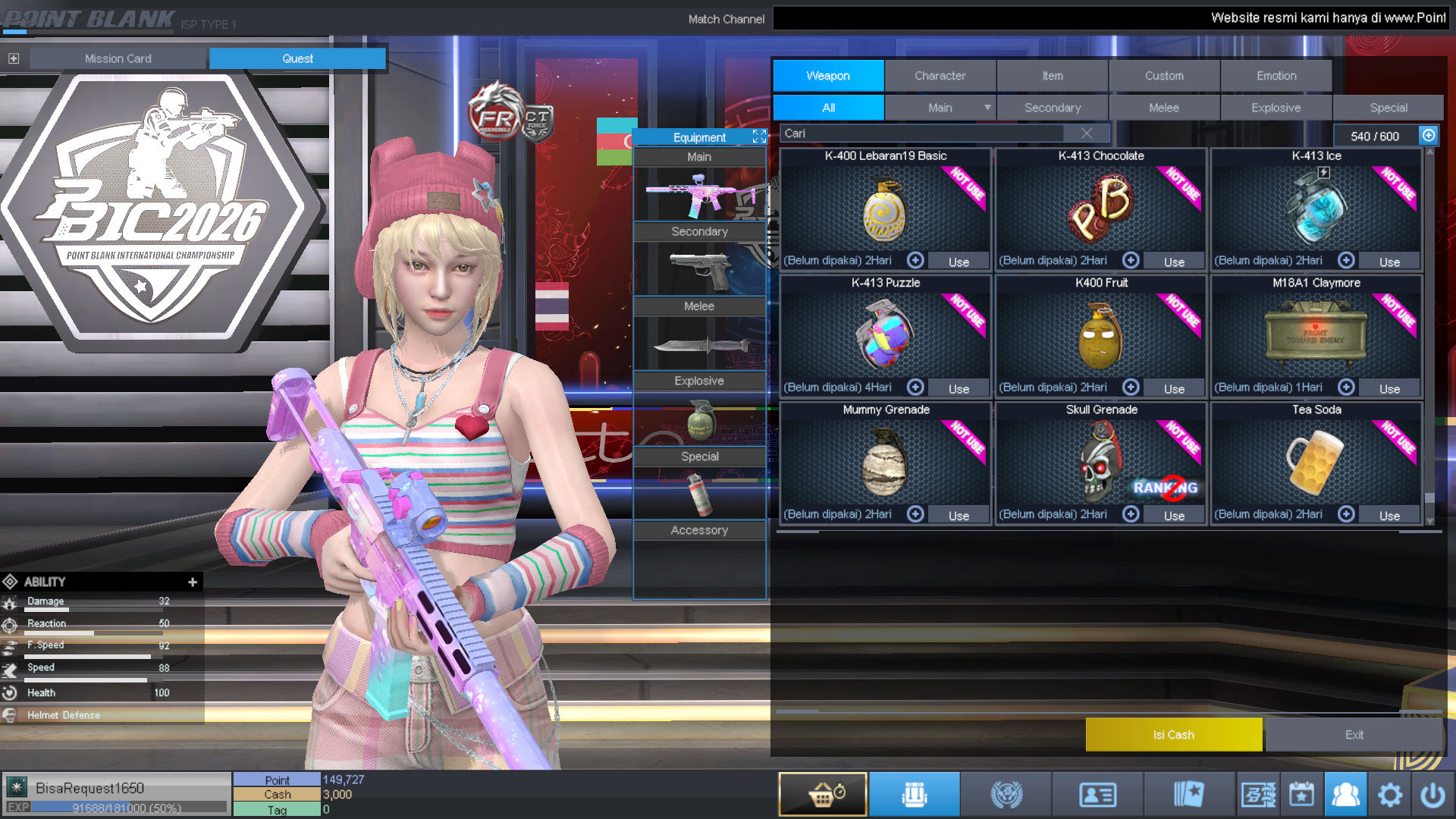 Spesifikasi MAJOR IDOL PERMANEN