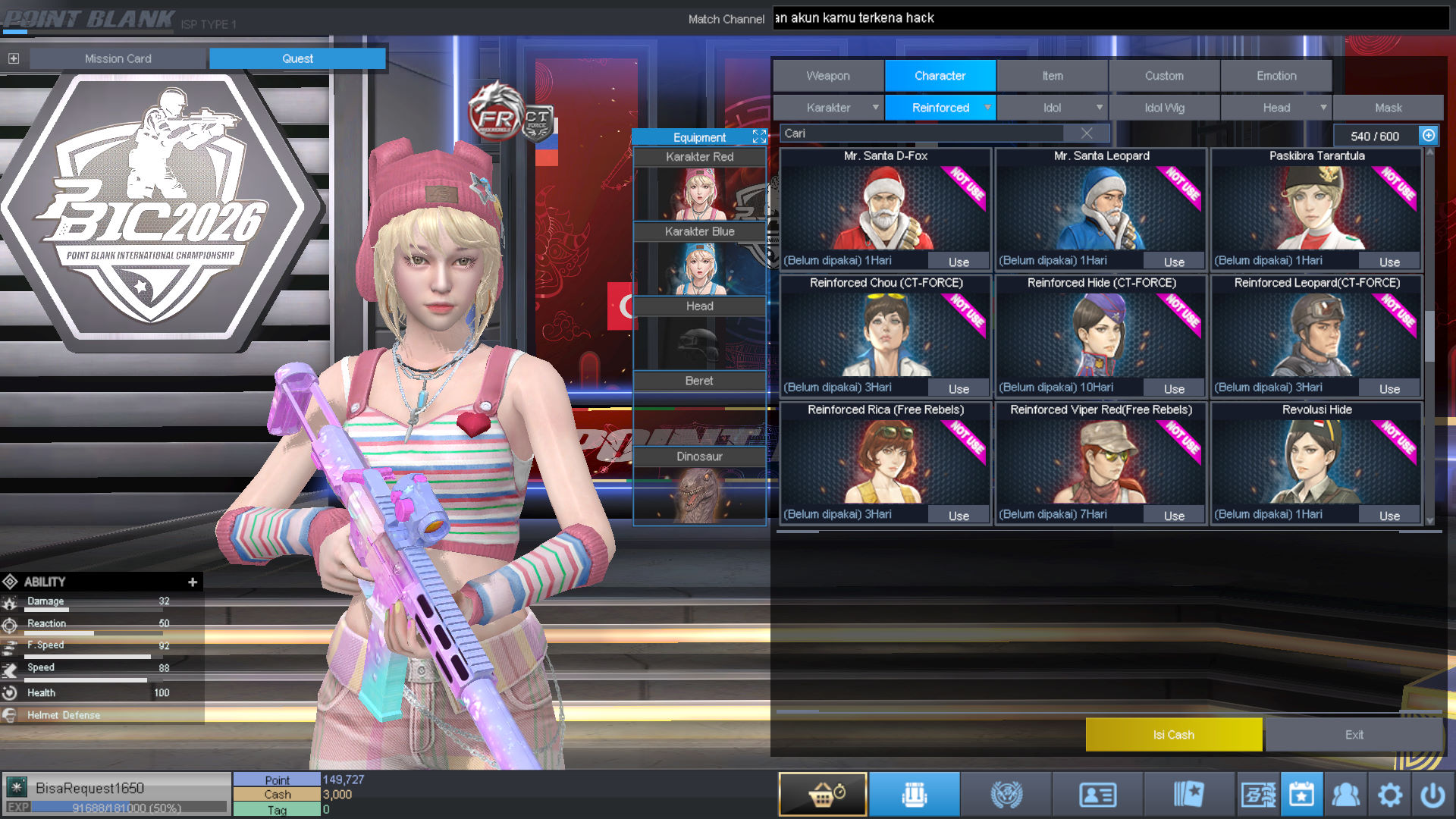 Spesifikasi MAJOR IDOL PERMANEN