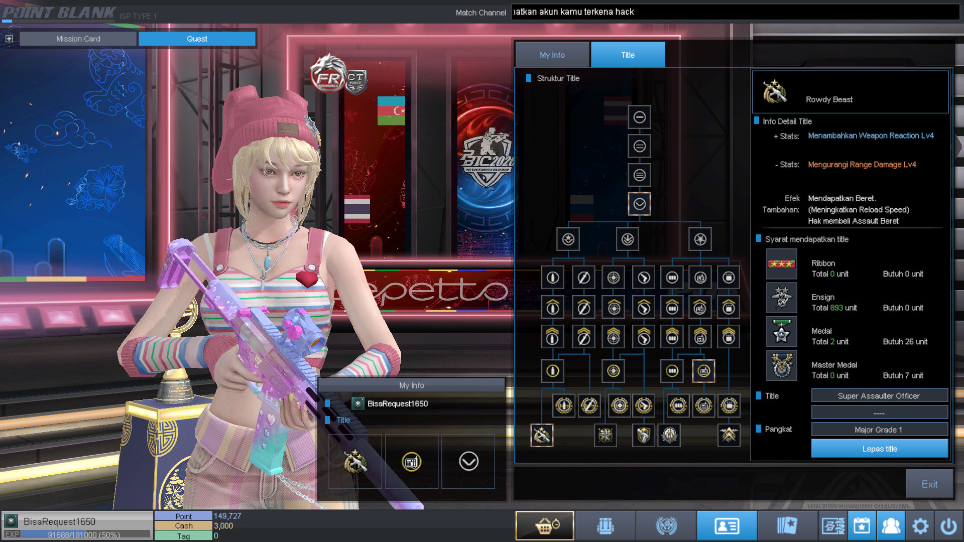 Spesifikasi MAJOR IDOL PERMANEN