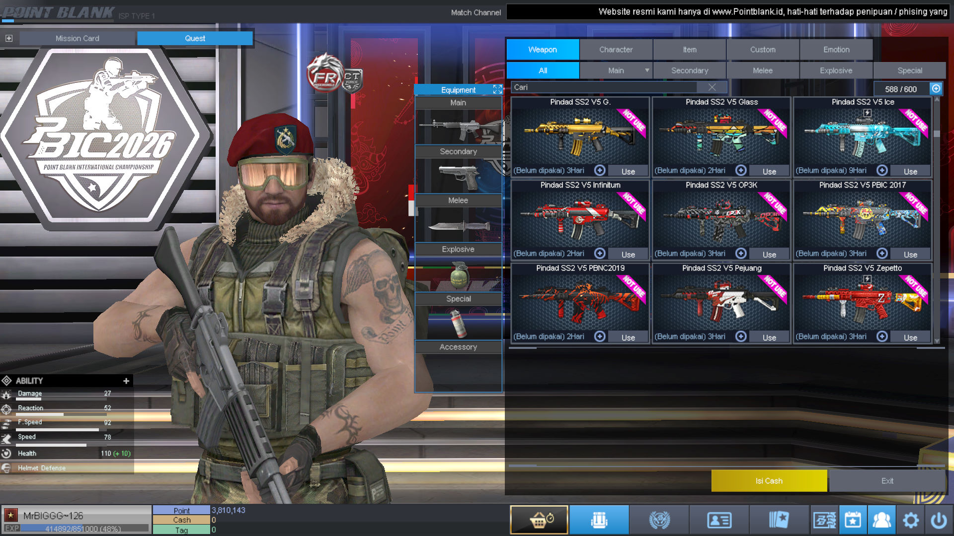 Spesifikasi BINTANG SULTAN