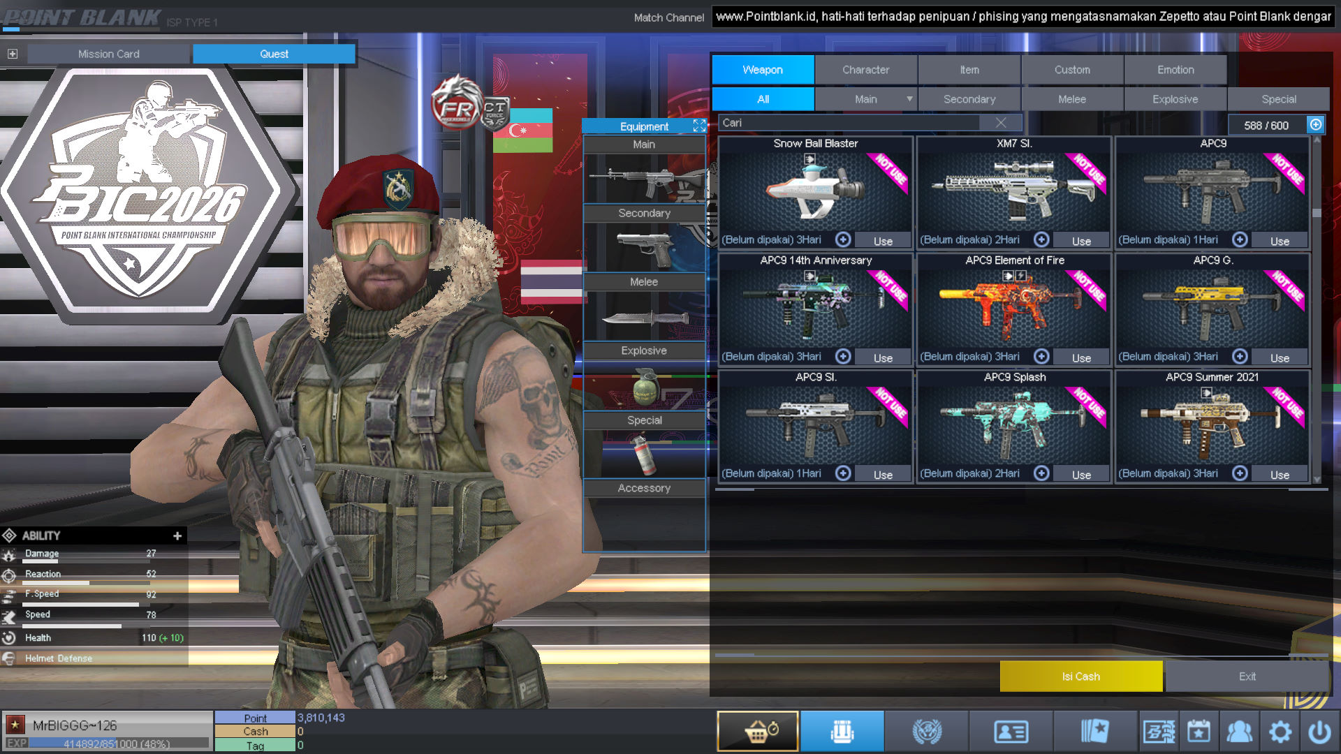 Spesifikasi BINTANG SULTAN