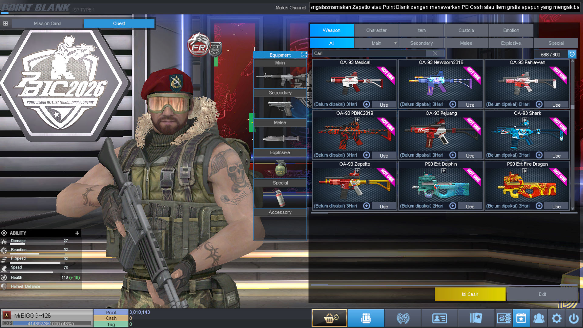 Spesifikasi BINTANG SULTAN